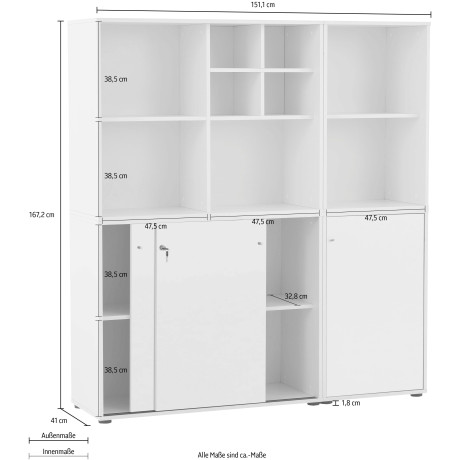 Schildmeyer Archiefkast Serie 400 afbeelding2 - 1