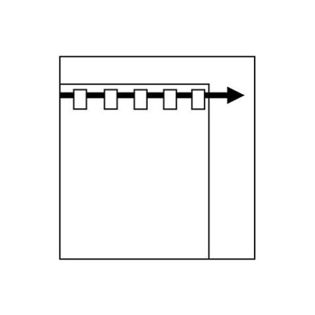 SCHÖNER WOHNEN-KOLLEKTION Gordijn Meshwork HxB: 250x130, transparant, mesh look (1 stuk) afbeelding2 - 1