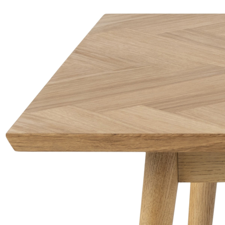 Senn houten salontafel naturel visgraat - 140 x 70 cm afbeelding2 - 1