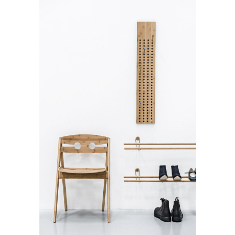 Shoe Rack - Bamboe schoenenrek - B100 x H15 x D25 cm - Goud afbeelding2 - 1