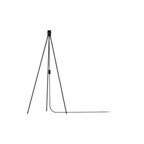 Silvia Medium vloerlamp brushed steel - met tripod zwart - Ø 50 cm afbeelding2 - 1