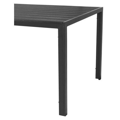 Stan tuintafel zwart - 150 x 90 cm afbeelding2 - 1