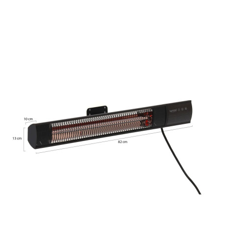 Sunred Dark muur terrasverwarmer 2500 Watt - Laagste prijsgarantie! afbeelding2 - 1