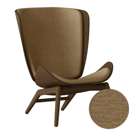 The Reader houten fauteuil donker eiken - Sugar Brown afbeelding2 - 1