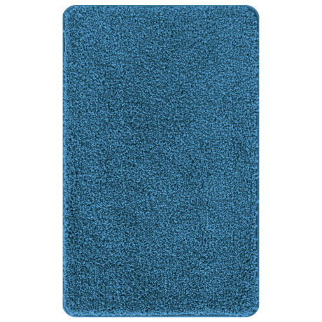 vidaXL 2-delige Badmattenset anti-slip polypropeen blauw afbeelding2 - 1