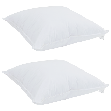 vidaXL All-season dekbed met kussen 3 pcs Wit Microvezel afbeelding2 - 1