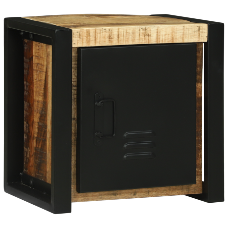vidaXL Badkamerkast met plank Bruin 40 x 30 x 40 cm Massief Mango Hout afbeelding2 - 1