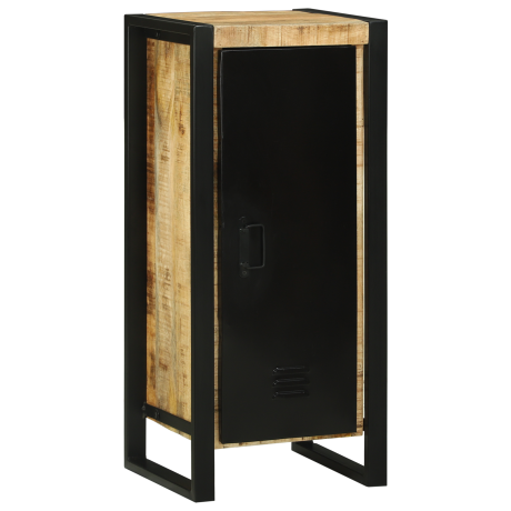 vidaXL Badkamerkast met plank Bruin 40 x 35 x 90 cm Massief Mango Hout afbeelding2 - 1
