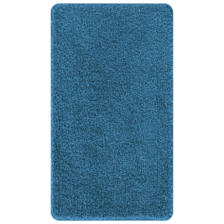 vidaXL Badmat rechthoekig anti-slip 70x120 cm polypropeen blauw afbeelding2 - 1