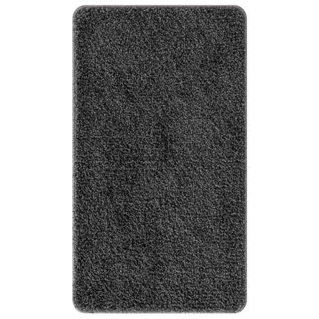 vidaXL Badmat rechthoekig anti-slip 70x120 cm polypropeen donkergrijs afbeelding2 - 1