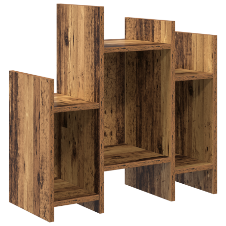 vidaXL Bijzetkast Oudhout 60 x 26 x 60 cm Bewerkt hout afbeelding2 - 1