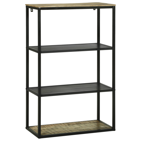 vidaXL Boekenkast 70 x 35 x 110 cm Massief mangohout afbeelding2 - 1