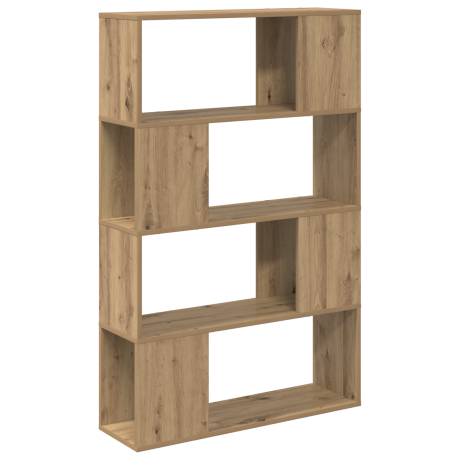 vidaXL Tv-meubelset Wandgemonteerd Bruin 80 x 24 x 125 cm Bewerkt hout afbeelding2 - 1