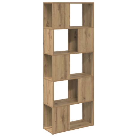 vidaXL Tv-meubelset Wandgemonteerd Bruin 60 x 24 x 156 cm Bewerkt hout afbeelding2 - 1