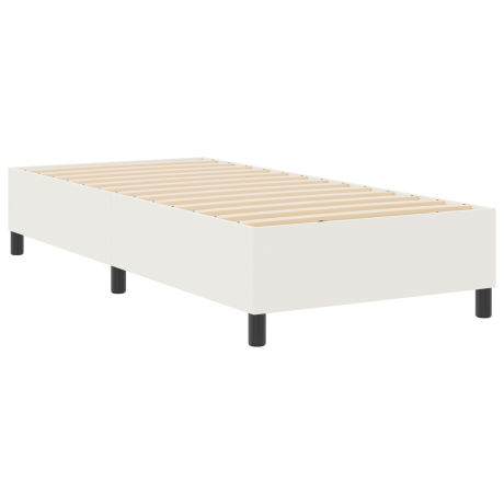 vidaXL Boxspringbed Crème 80x200 cm Corduroy Stof afbeelding2 - 1