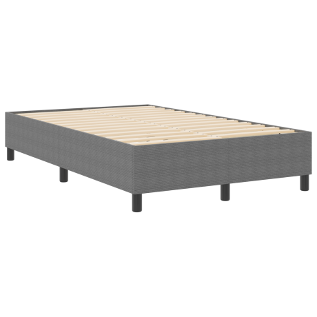 vidaXL Boxspringbed Lichtgrijs 120x200 cm Corduroystof afbeelding2 - 1