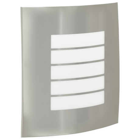 vidaXL Buitenwandlamp 2 stuks Zilver RVS IP44 afbeelding2 - 1