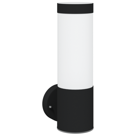 vidaXL Buitenwandlamp Zwart RVS IP44 afbeelding2 - 1