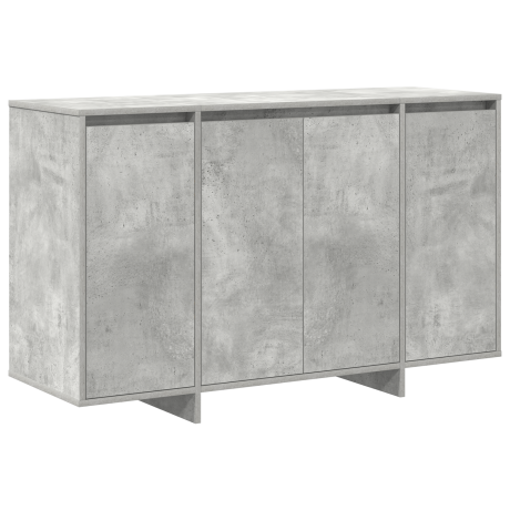 vidaXL Dressoir Beton Grijs 120x41x75 cm Hout afbeelding2 - 1