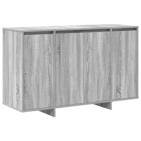 vidaXL Dressoir Grijs sonoma 120 x 41 x 75 cm Bewerkt hout afbeelding2 - 1