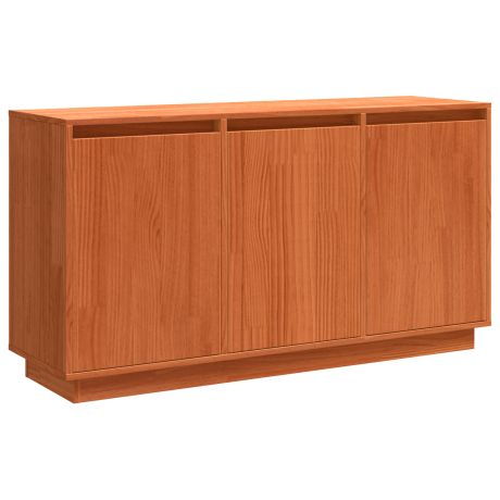 vidaXL Dressoir Bruin Eiken 111 x 34 x 60 cm Massief grenenhout afbeelding2 - 1