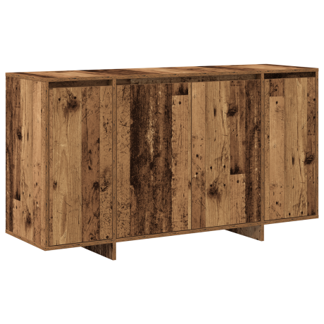 vidaXL Dressoir Oudhout 135 x 41 x 75 cm Bewerkt hout afbeelding2 - 1