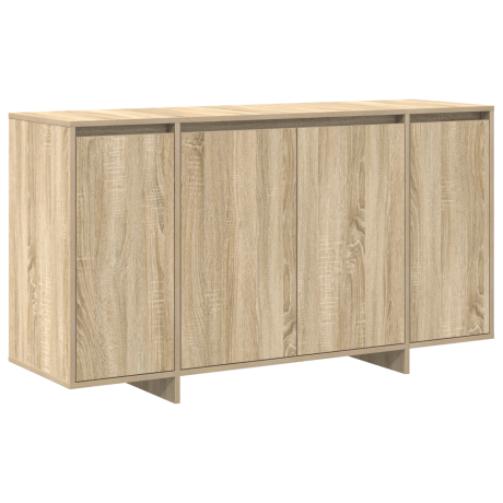 vidaXL Dressoir Sonoma Eiken 135 x 41 x 75 cm Bewerkt hout afbeelding2 - 1