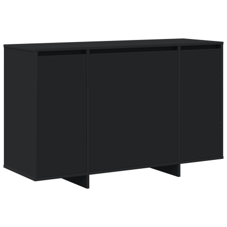 vidaXL Dressoir Zwart 120 x 41 x 75 cm Bewerkt hout afbeelding2 - 1