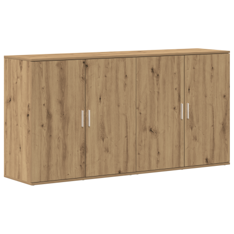 vidaXL Dressoirs 2 stuks Artisan Eiken 79x38x80 cm Engineered Wood afbeelding2 - 1
