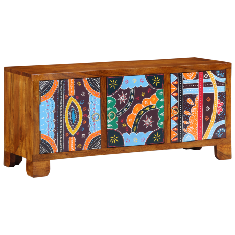 vidaXL Halbankje 100x35x45 cm massief acaciahout afbeelding2 - 1