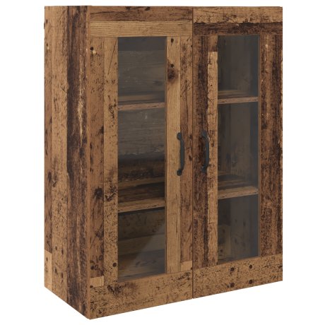 vidaXL Opbergkast Wandgemonteerd Oudhout 69,5 x 34 x 90 cm afbeelding2 - 1
