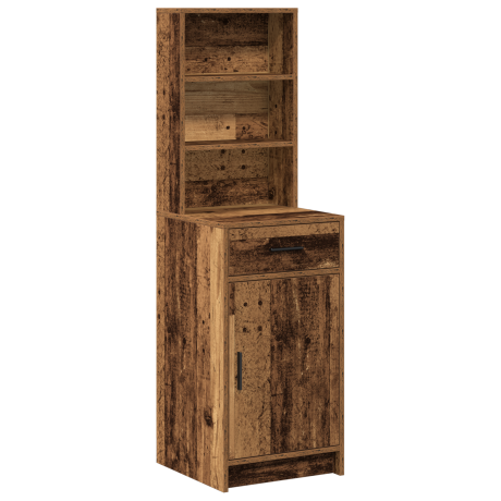 vidaXL Hoge Kast Oud Hout 40x41x135 cm afbeelding2 - 1