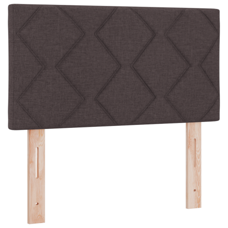 vidaXL LED Hoofdbord Bruin 80 cm Stof afbeelding2 - 1