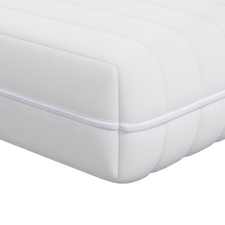 vidaXL Matrassen Wit 90 x 190 cm 100% polyester stof afbeelding2 - 1