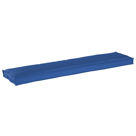 vidaXL Palletkussen bank 180x40x8 cm oxford stof koningsblauw afbeelding2 - 1
