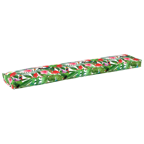 vidaXL Palletkussen bank 200x40x8 cm jungle oxford stof afbeelding2 - 1