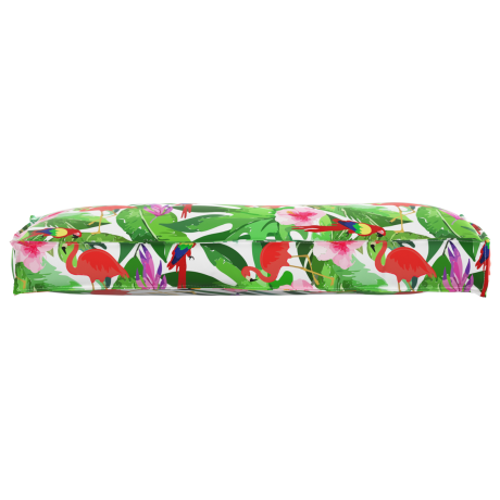 vidaXL Palletkussen rugleuning 120x40x12 cm jungle oxford stof afbeelding2 - 1