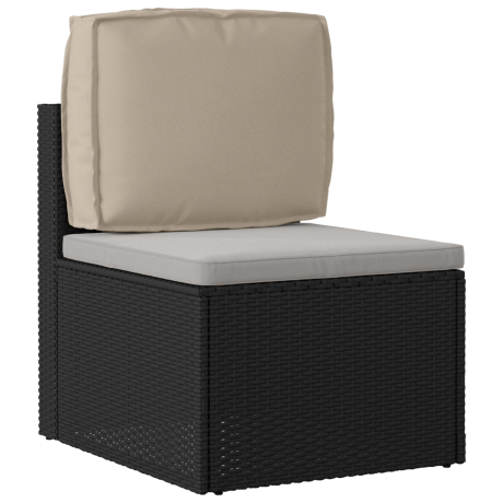 vidaXL Palletkussen rugleuning 50x40x12 cm oxford stof taupe afbeelding2 - 1