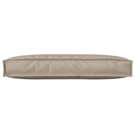 vidaXL Palletkussen rugleuning 80x40x12 cm oxford stof taupe afbeelding2 - 1