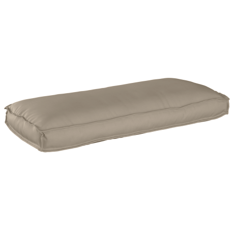 vidaXL Palletkussen Taupe 120x50x12 cm Oxford Stof voor Zit-/Rugleuning afbeelding2 - 1