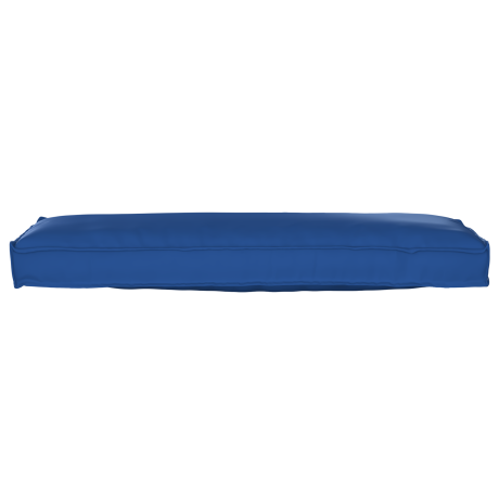 vidaXL Palletkussen voor Bank Royal Blue 120x40x8 cm Oxford Stof afbeelding2 - 1