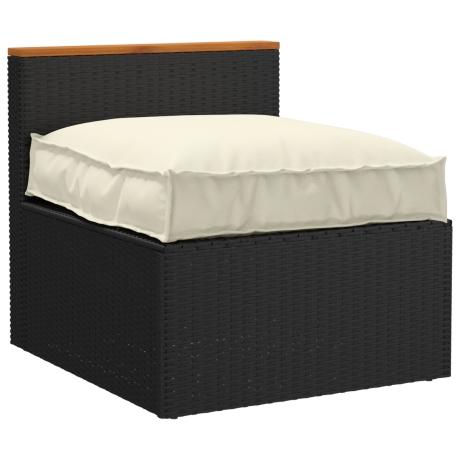 vidaXL Palletkussen voor Zit Crème 70x70x12 cm Oxford Stof afbeelding2 - 1