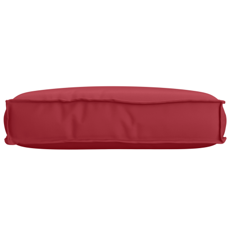 vidaXL Palletkussen voor Zitplaats Bordeauxrood 60x40x8 cm Oxfordweefsel afbeelding2 - 1