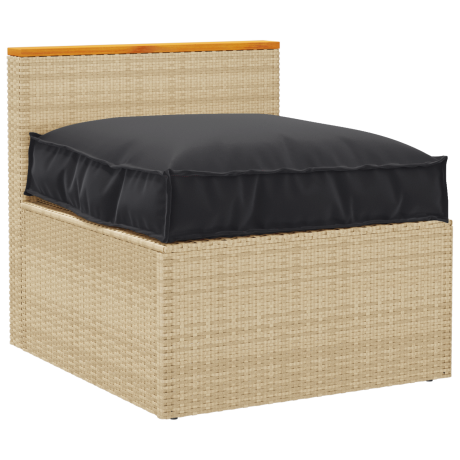 vidaXL Palletkussen Zwart 70 x 70 x 12 cm Oxford-stof afbeelding2 - 1