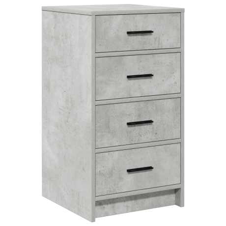 vidaXL Sideboard Betonnen Grijs 40x41x75 cm Geengineerd Hout afbeelding2 - 1