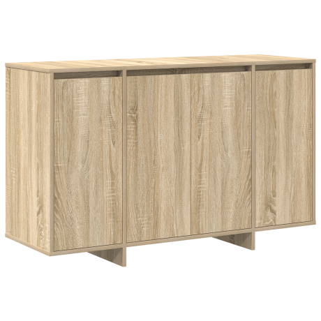 vidaXL Sideboard Sonoma Eik 120x41x75 cm Geengineerd Hout afbeelding2 - 1