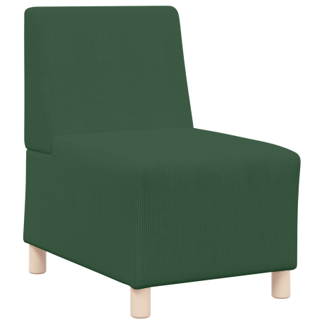 vidaXL Sofa Stoel Jungle groen 55 x 74 x 82 cm Katoenen stof afbeelding2 - 1