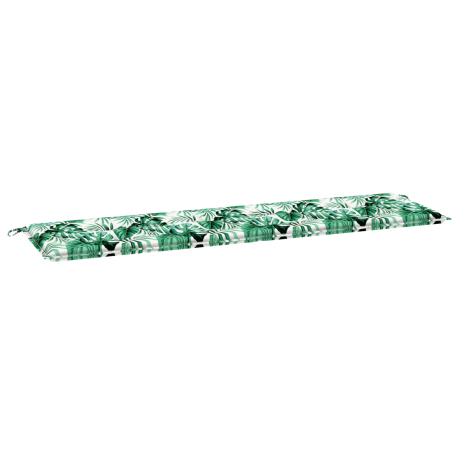 vidaXL Bankkussen Blad Bladpatroon 150 x 50 x 3 cm Oxford Stof afbeelding2 - 1