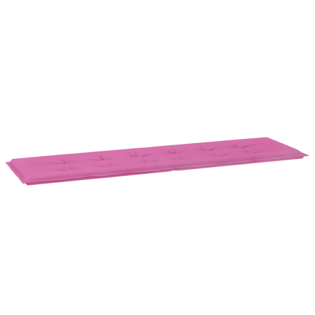 vidaXL Tuinbankkussen 180x50x4 cm oxford stof roze afbeelding2 - 1