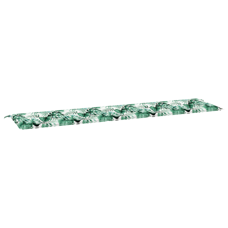 vidaXL Bankkussen Blad Bladpatroon 200 x 50 x 3 cm Oxford Stof afbeelding2 - 1